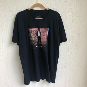 Michael Jackson XL Black T-shirt Off The Wall
